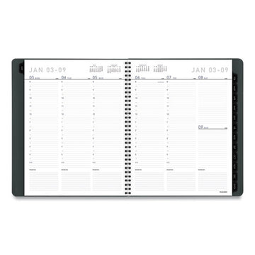 AT-A-GLANCE® Contemporary Weekly-monthly Planner, 11 X 8.25, Forest Green Cover, 12-month (jan To Dec): 2022 freeshipping - TVN Wholesale